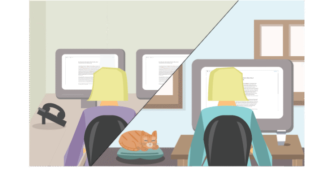 work from office or home
