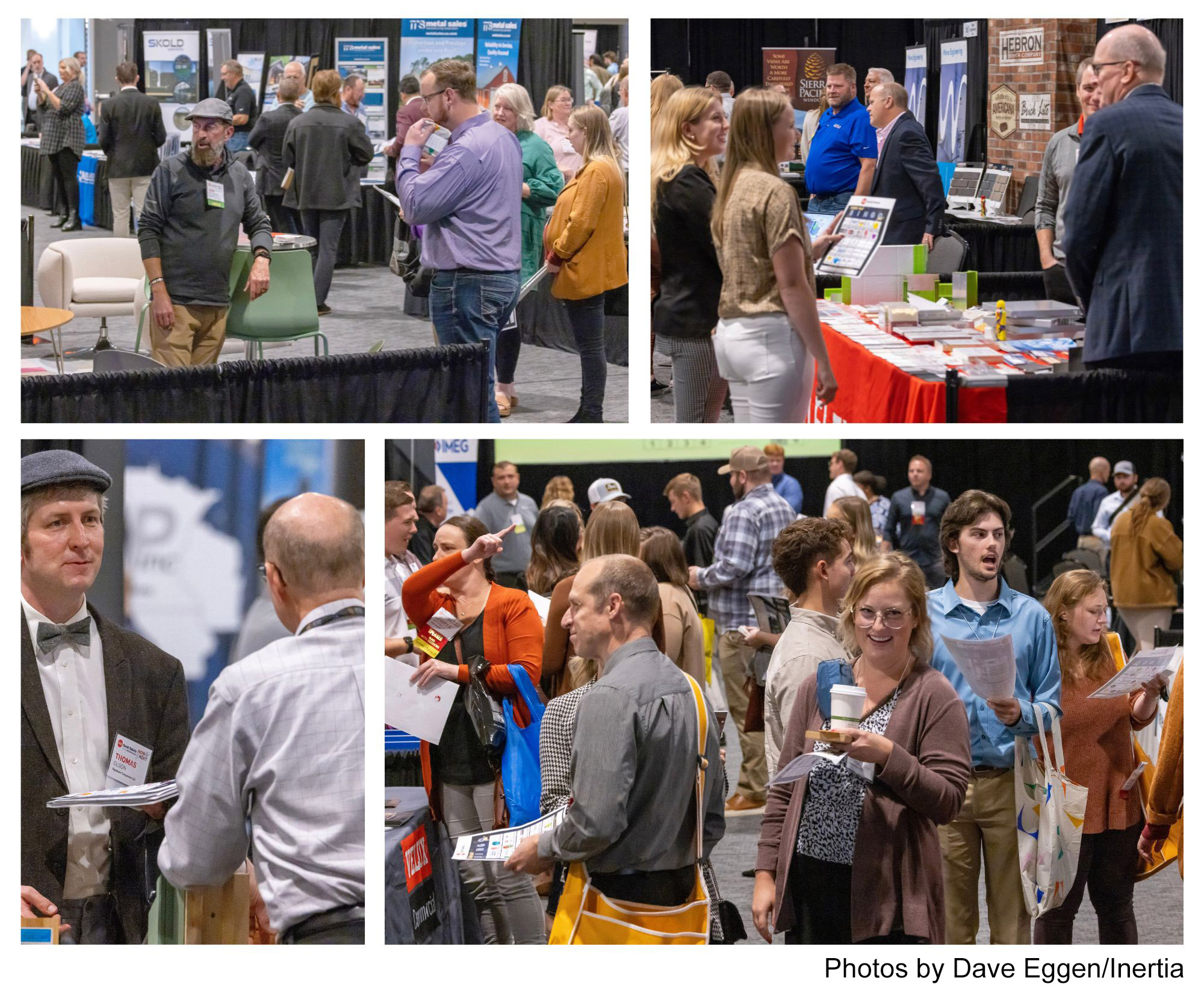 AIA SD exhibit hall collage AIA SD exhibit hall collage