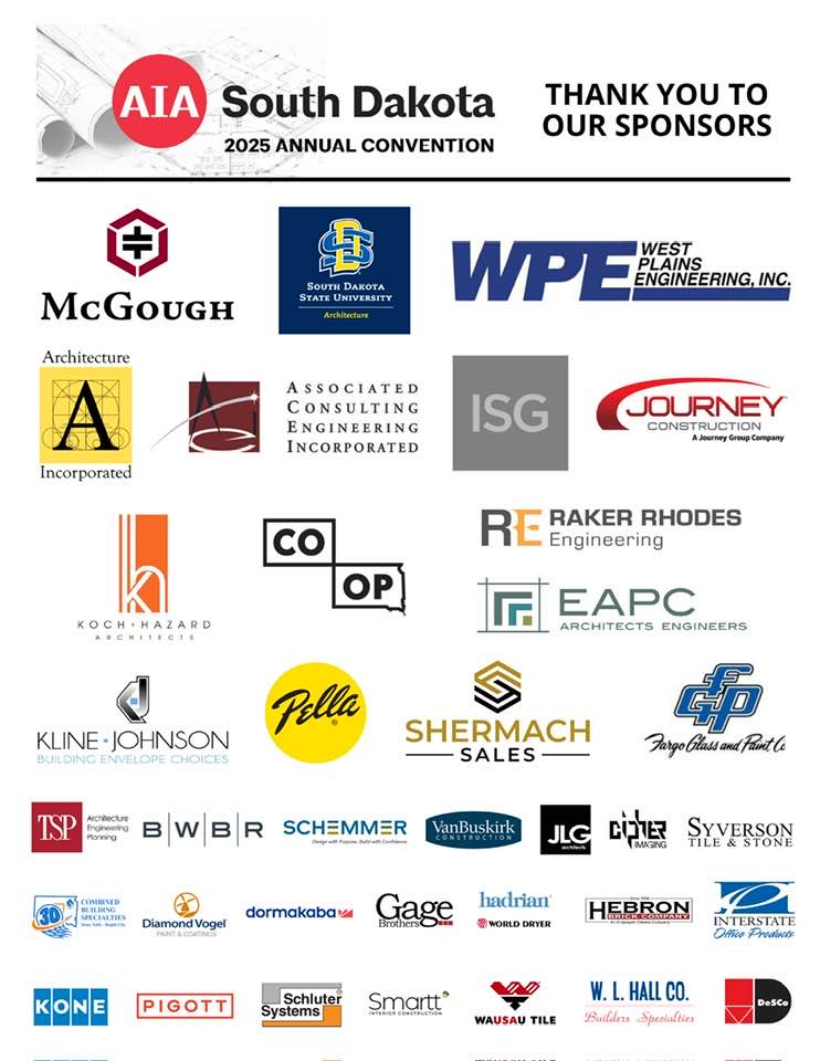AIA SD 2025 sponsors
