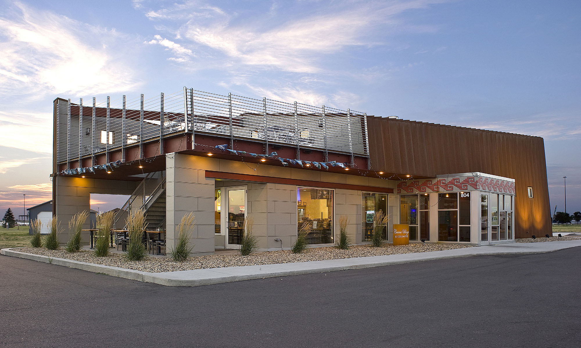 El Columpio restaurant in Mitchell (Photo by Ciavarella Design Architects)