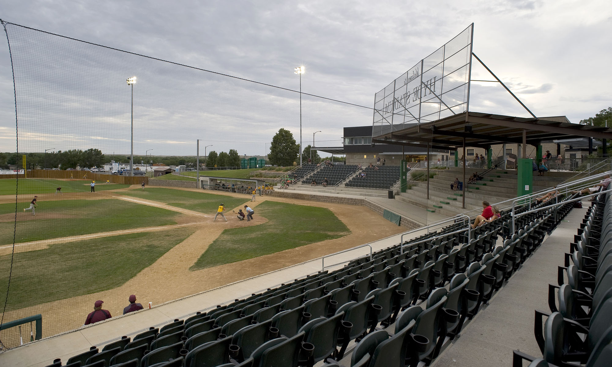 Hyde Stadium, Pierre, S.D., Ciavarella Design, photos by Cipher Imaging (Architecture category entry)