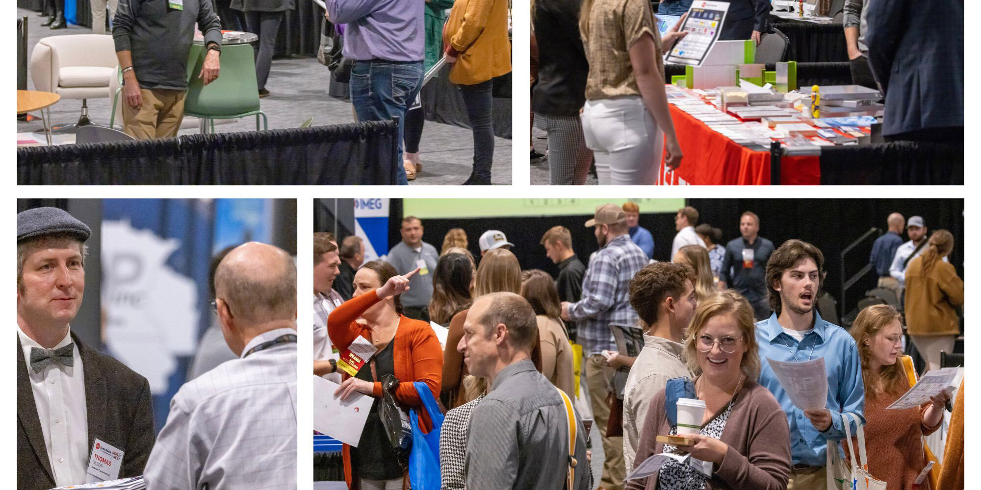 AIA SD exhibit hall collage