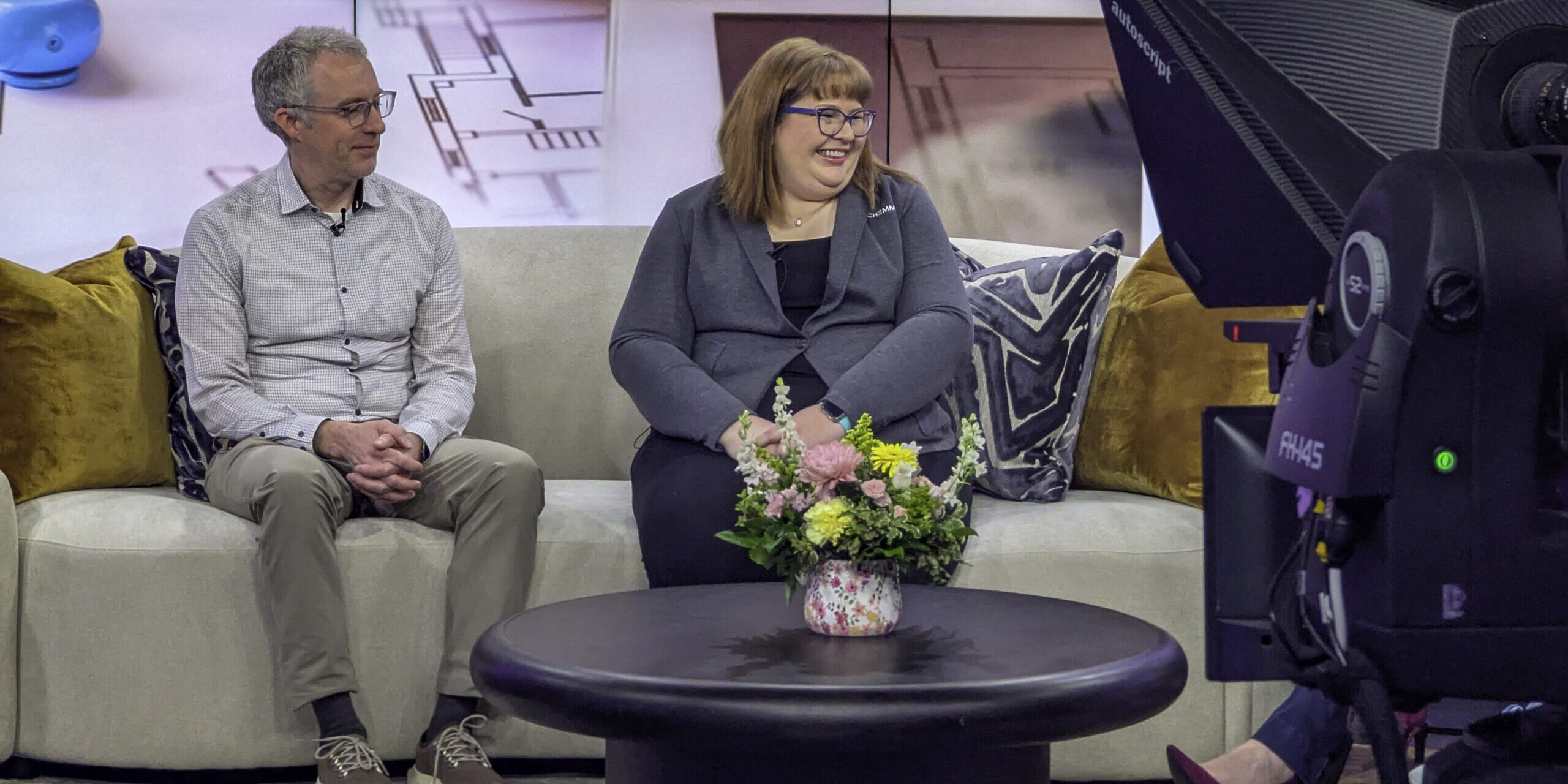 AIA SD members Keith Thompson, AIA, and Liz Stanton, AIA.