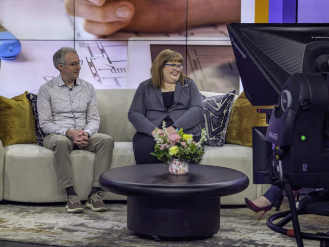 AIA SD members Keith Thompson, AIA, and Liz Stanton, AIA.