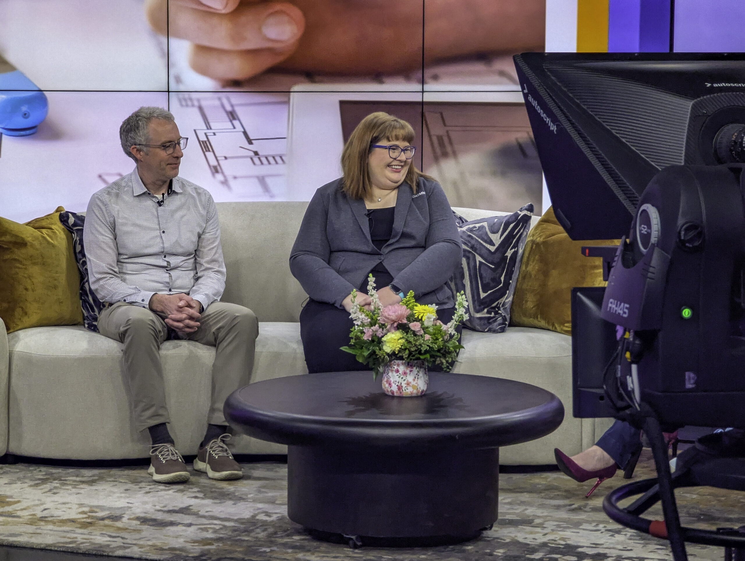 AIA SD members Keith Thompson, AIA, and Liz Stanton, AIA.